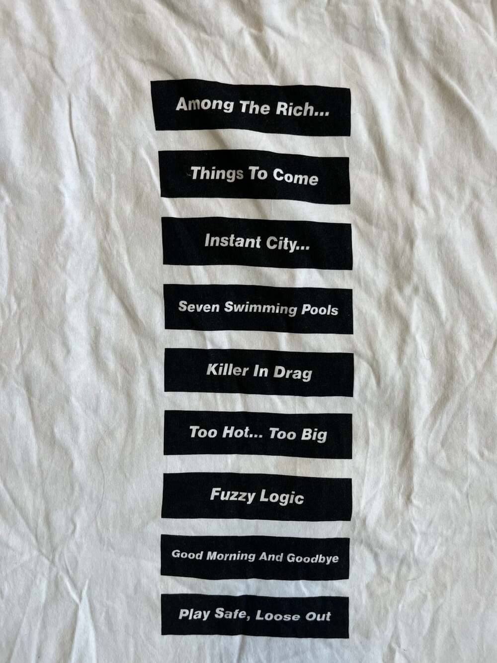 Raf Simons SS18 Script Tee - Picture 7 of 10